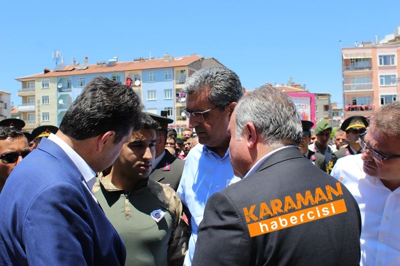 Karamanlı Şehidi Binlerce Kişi Uğurladı 82