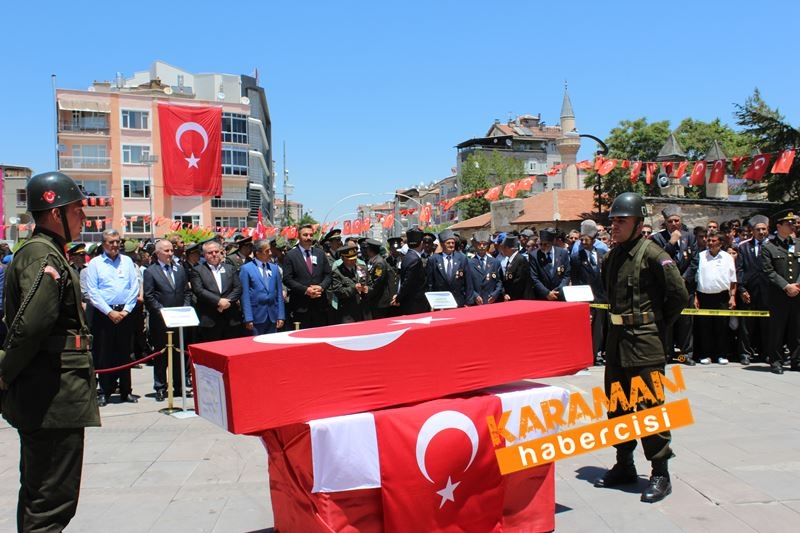 Karamanlı Şehidi Binlerce Kişi Uğurladı 85