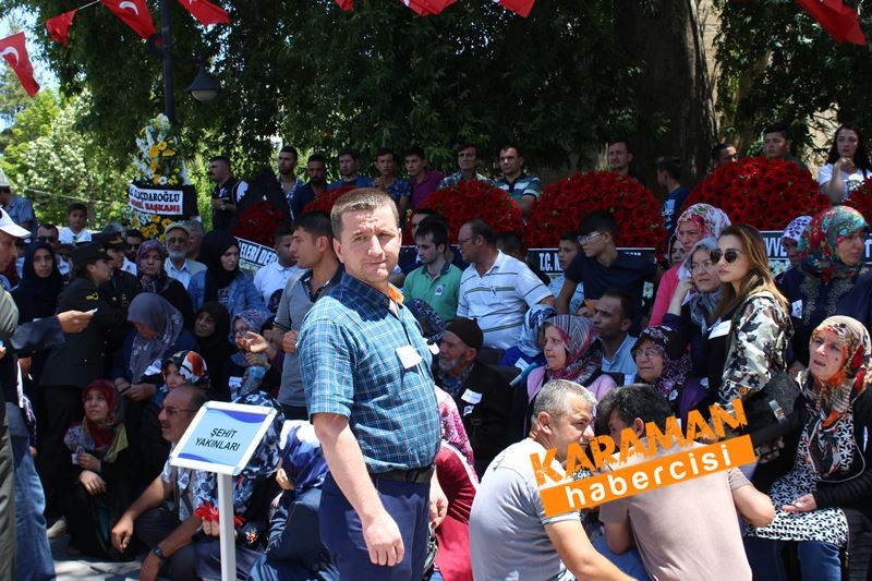Karamanlı Şehidi Binlerce Kişi Uğurladı 86