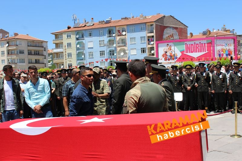 Karamanlı Şehidi Binlerce Kişi Uğurladı 87