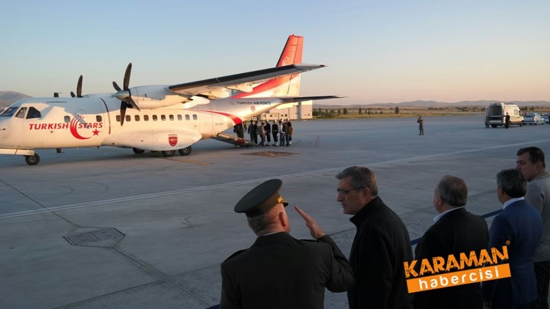 Karamanlı Şehidi Binlerce Kişi Uğurladı 9