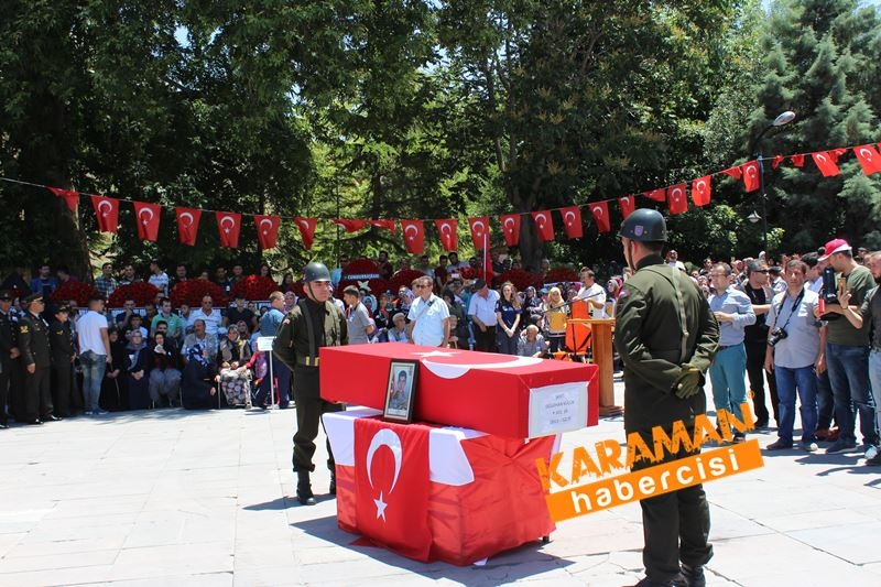 Karamanlı Şehidi Binlerce Kişi Uğurladı 92