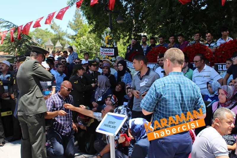 Karamanlı Şehidi Binlerce Kişi Uğurladı 94