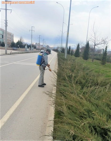 Karaman'da Çevre Düzenlemeleri ve Korona Virüs Temizliği 10
