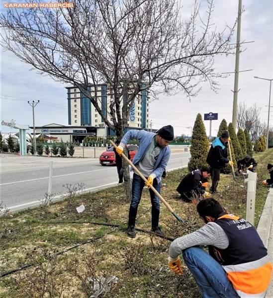 Karaman'da Çevre Düzenlemeleri ve Korona Virüs Temizliği 12