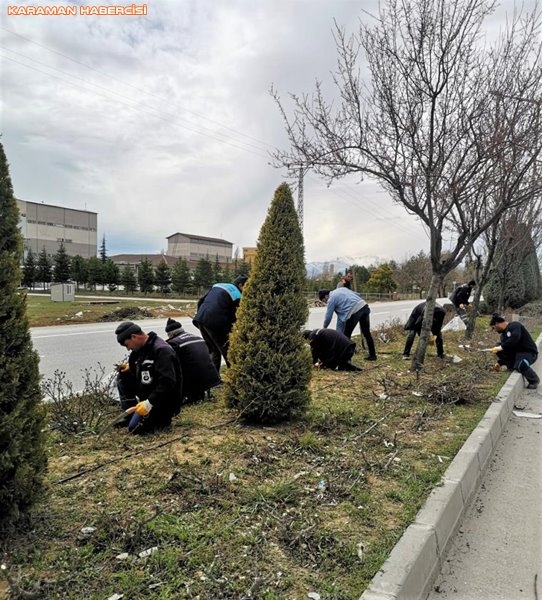 Karaman'da Çevre Düzenlemeleri ve Korona Virüs Temizliği 13