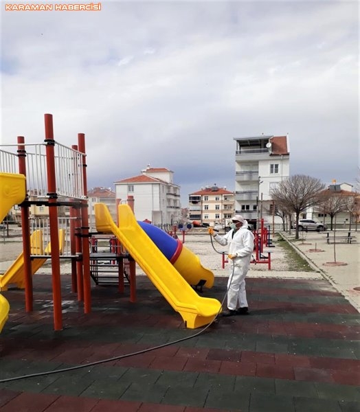 Karaman'da Çevre Düzenlemeleri ve Korona Virüs Temizliği 7