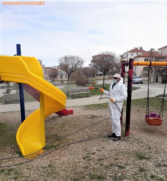 Karaman'da Çevre Düzenlemeleri ve Korona Virüs Temizliği 9