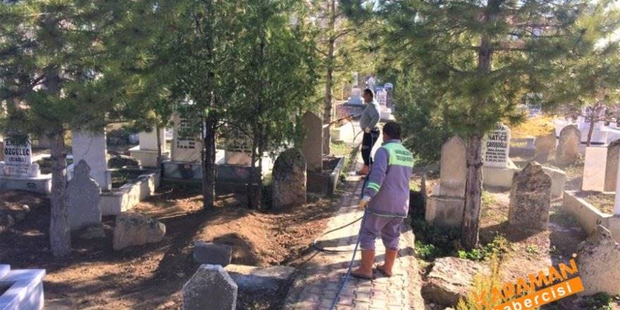 Karaman'da Çevre Düzenlemeleri ve Korona Virüs Temizliği