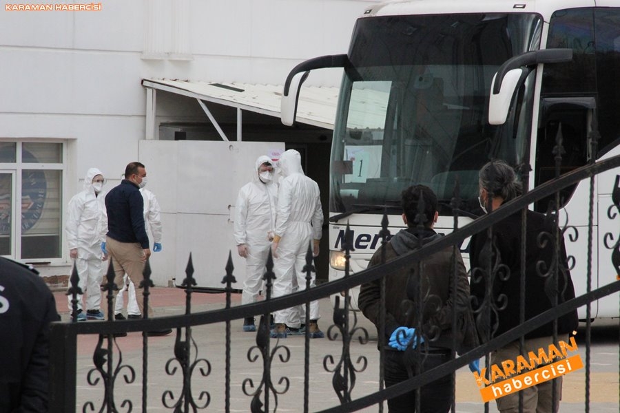 KKTC'den gelen 141 kişi, Karaman'da karantinaya alındı 16