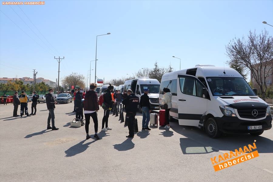 Karaman'da Karantina Süreleri Sona Erdi 1