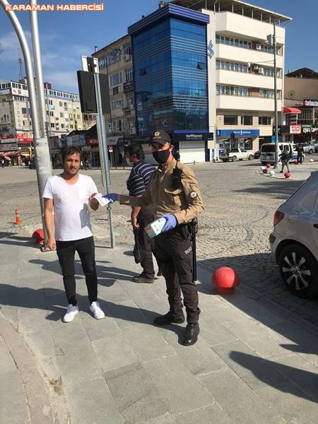 Karaman'da Maske Dağıtımı 9