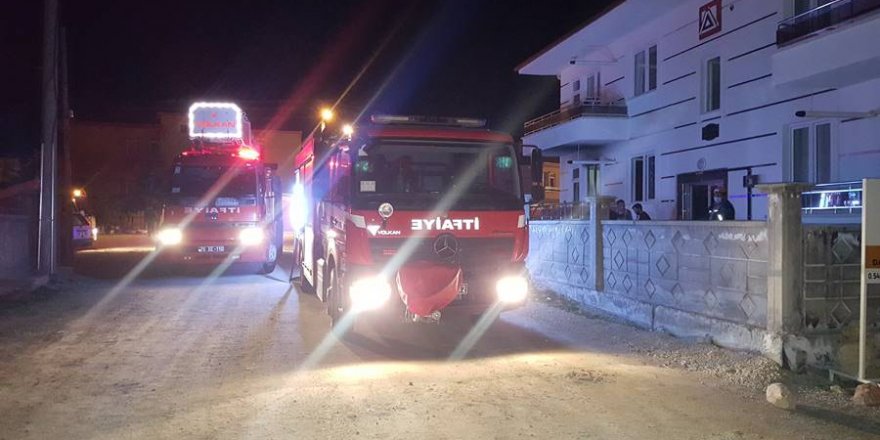 Karaman'da Ev Yangını