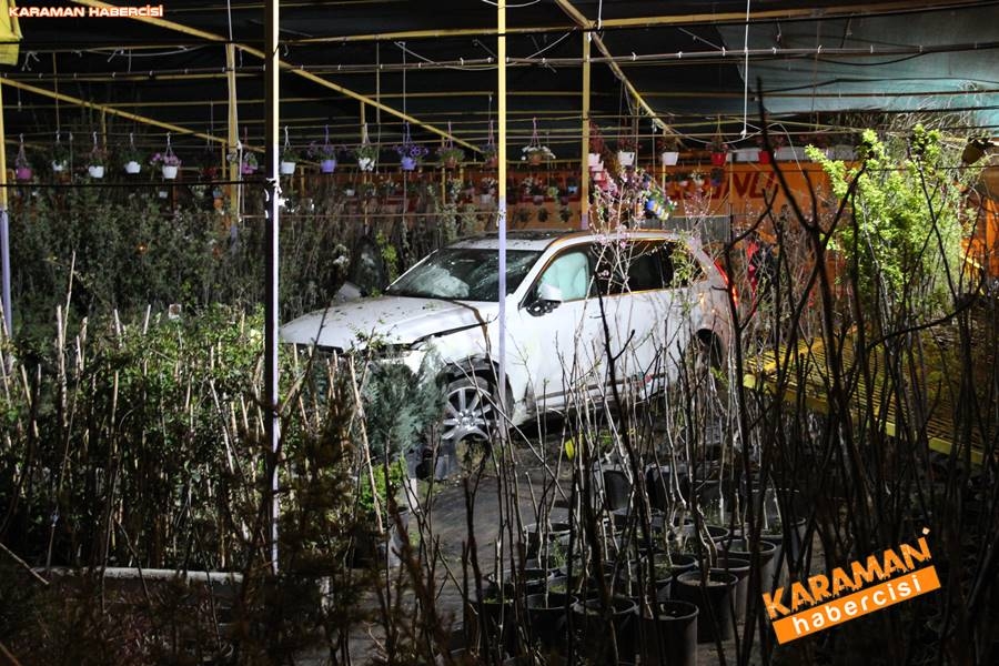 Karaman'da Trafik Kazası 1