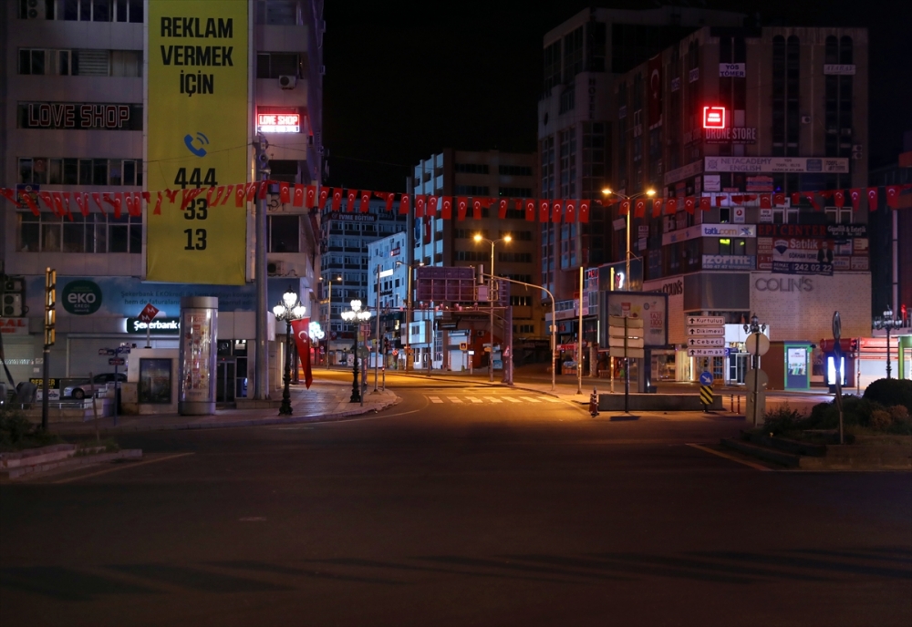 Konya'da Sessiz Gece Havadan Görüntülendi 9