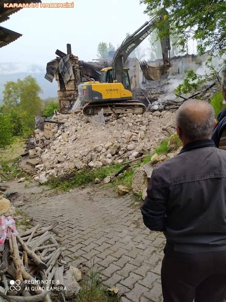 Karaman'ın Ermenek İlçesinde Yangın 14