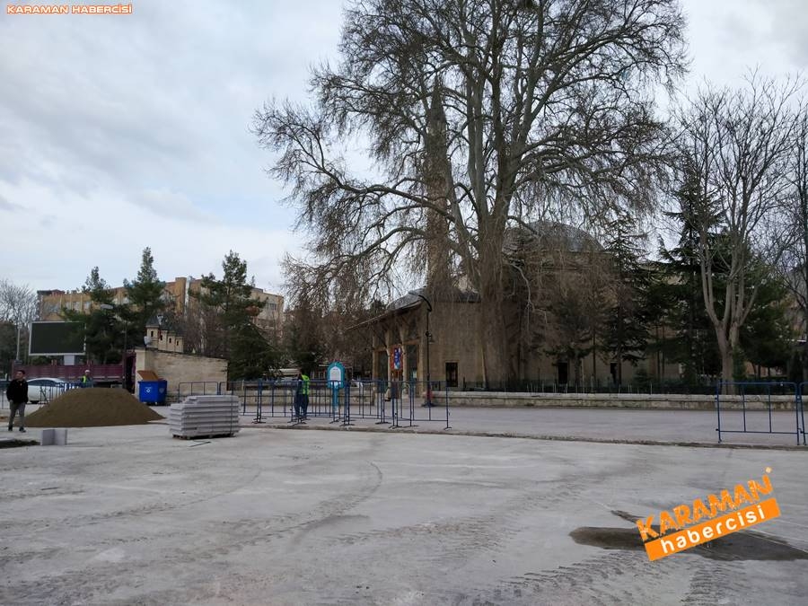 Karaman'da Meydan ve Yollarda Yenileme Çalışmaları 2