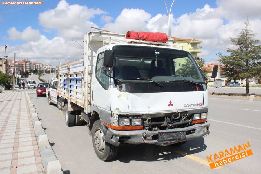 Karaman'da Trafik Kazası 1