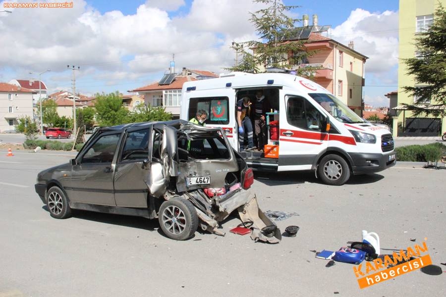 Karaman'da Trafik Kazası 2