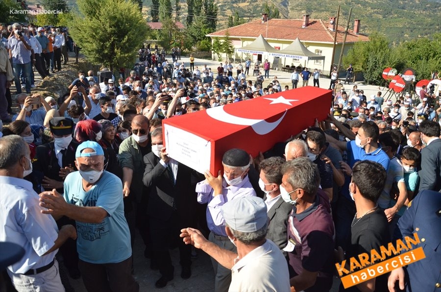 Sözleşmeli Piyade Er Mustafa Ahmet Demir, memleketi Karaman'da son yolcu 12