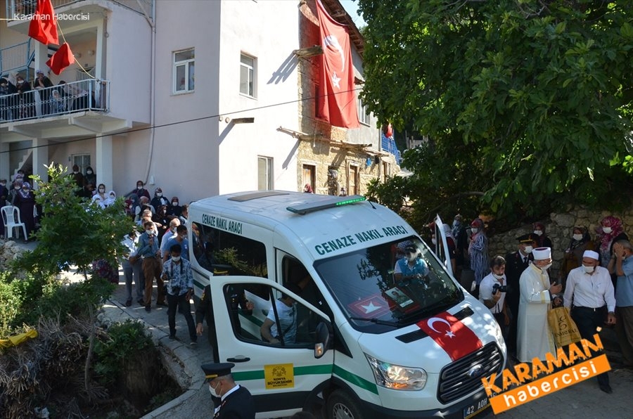 Sözleşmeli Piyade Er Mustafa Ahmet Demir, memleketi Karaman'da son yolcu 14