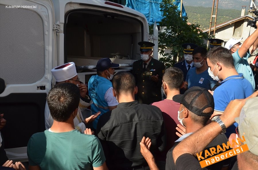 Sözleşmeli Piyade Er Mustafa Ahmet Demir, memleketi Karaman'da son yolcu 15