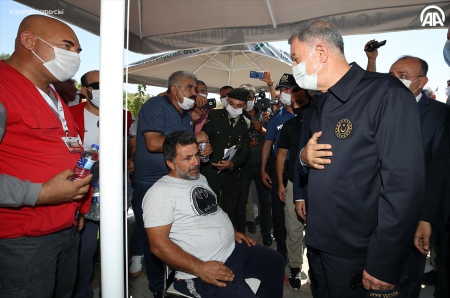 Karaman Mut Yolunda Otobüs Kazasından Adım Adım Fotoğraflar 35