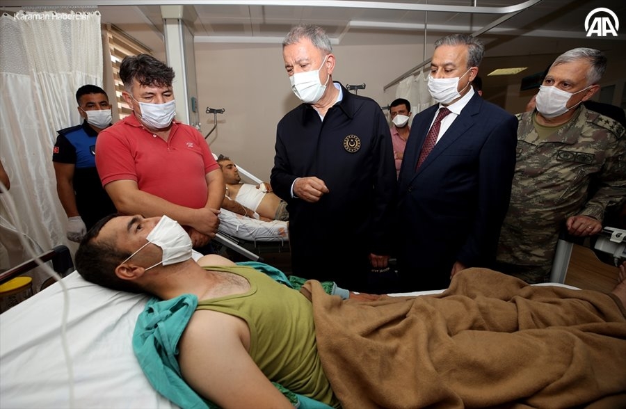 Karaman Mut Yolunda Otobüs Kazasından Adım Adım Fotoğraflar 37