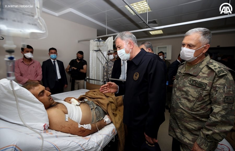 Karaman Mut Yolunda Otobüs Kazasından Adım Adım Fotoğraflar 38