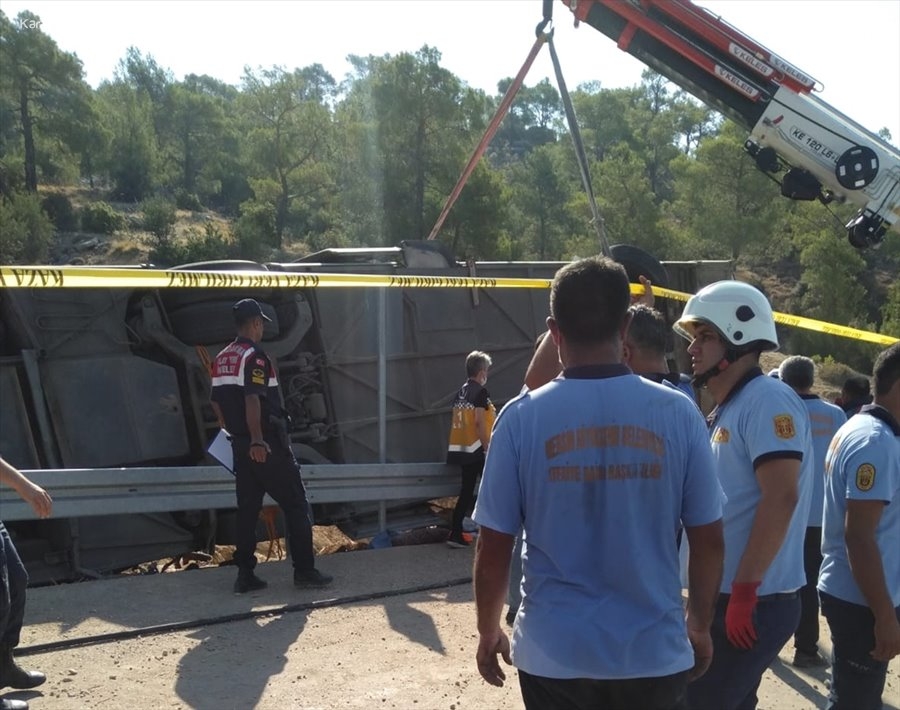 Karaman Mut Yolunda Otobüs Kazasından Adım Adım Fotoğraflar 7
