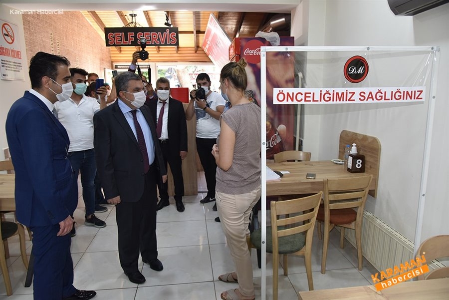 Karaman'da Koronavirüs Denetimleri 10