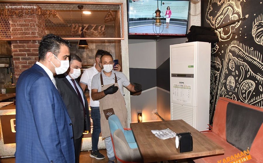 Karaman'da Koronavirüs Denetimleri 11