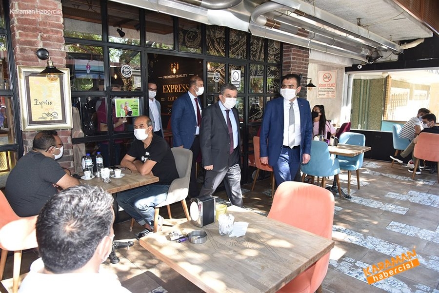 Karaman'da Koronavirüs Denetimleri 12