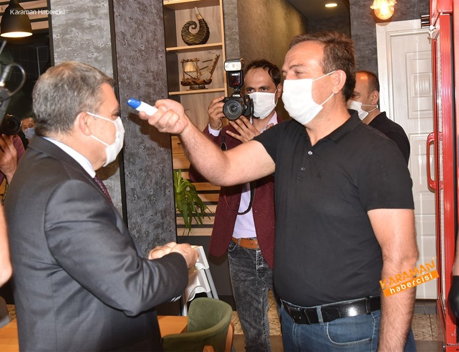 Karaman'da Koronavirüs Denetimleri 14