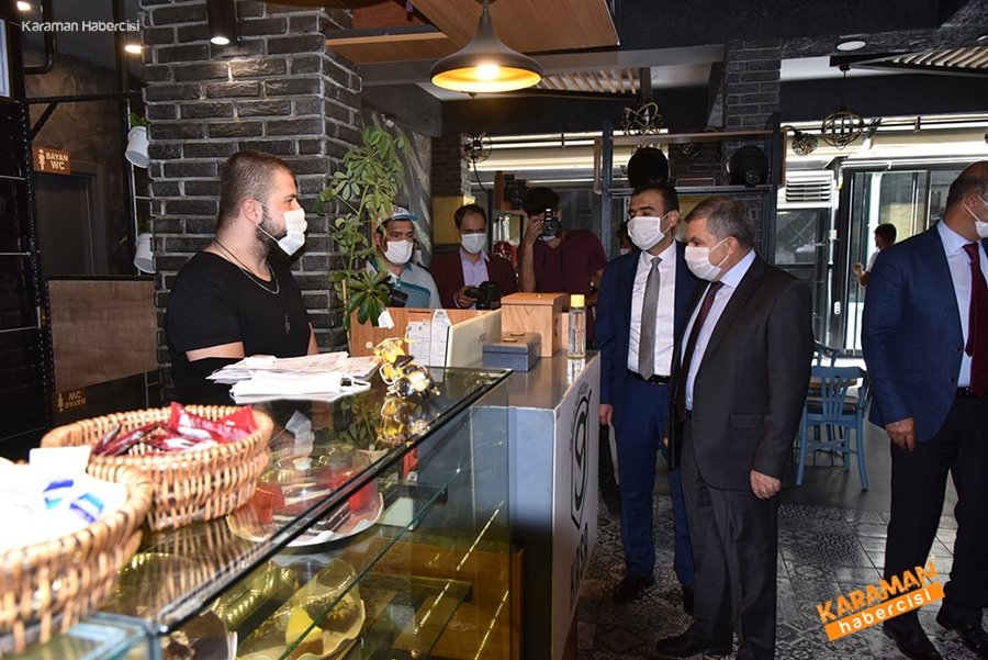 Karaman'da Koronavirüs Denetimleri 19