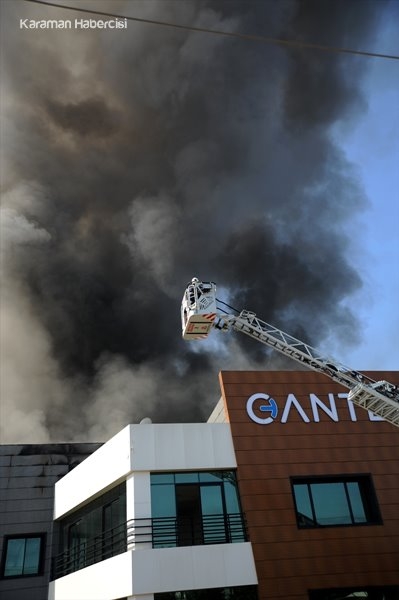 Antalya'da Fabrika Yangını 11