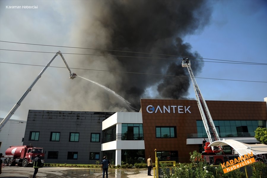 Antalya'da Fabrika Yangını 14