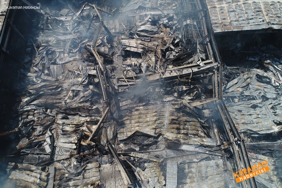 Antalya'da Fabrika Yangını 16