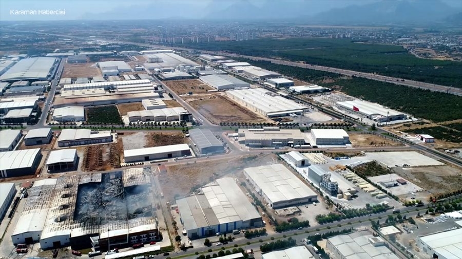 Antalya'da Fabrika Yangını 20