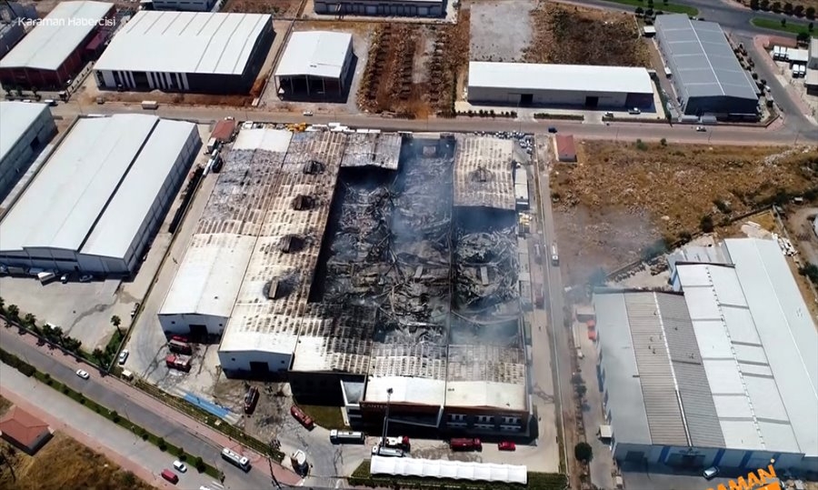 Antalya'da Fabrika Yangını 21