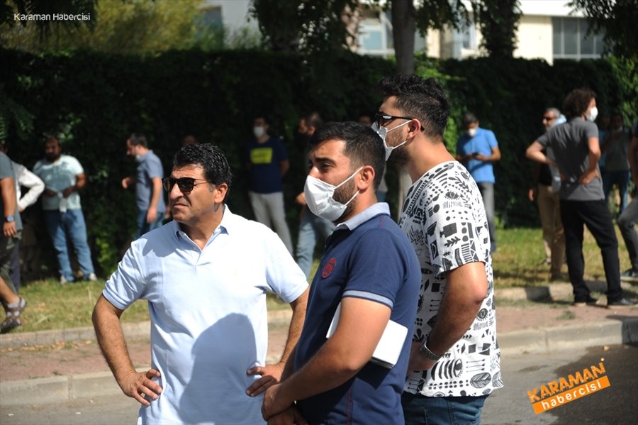 Antalya'da Fabrika Yangını 7