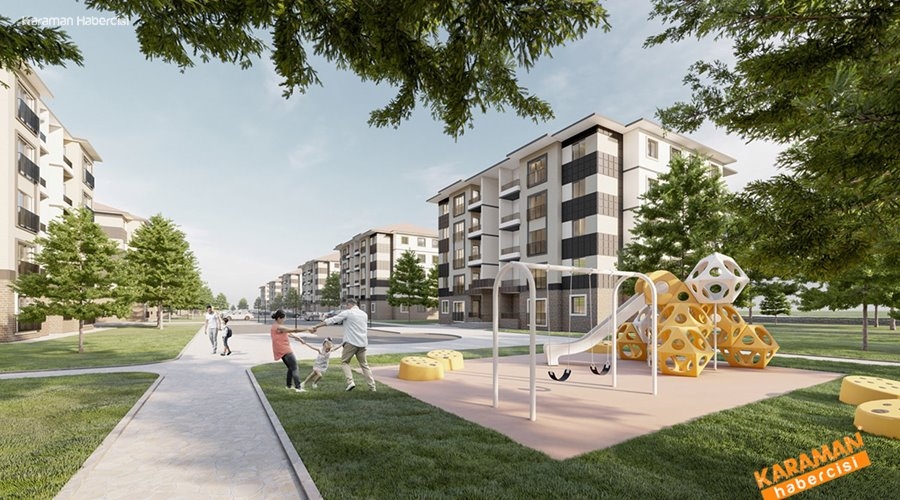 Karaman TOKİ 6 ve TOKİ 7 Evleri Son Durum 13