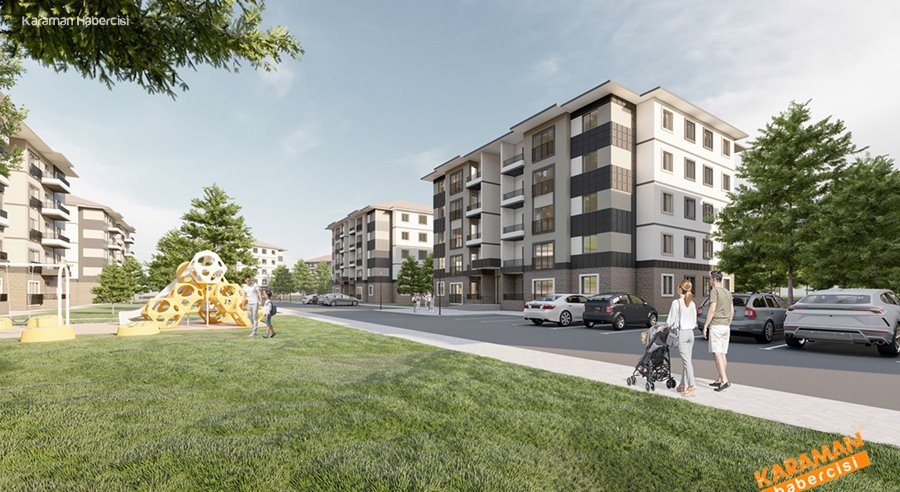 Karaman TOKİ 6 ve TOKİ 7 Evleri Son Durum 14