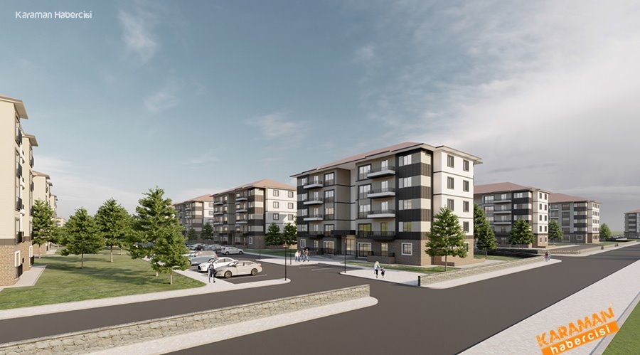 Karaman TOKİ 6 ve TOKİ 7 Evleri Son Durum 15