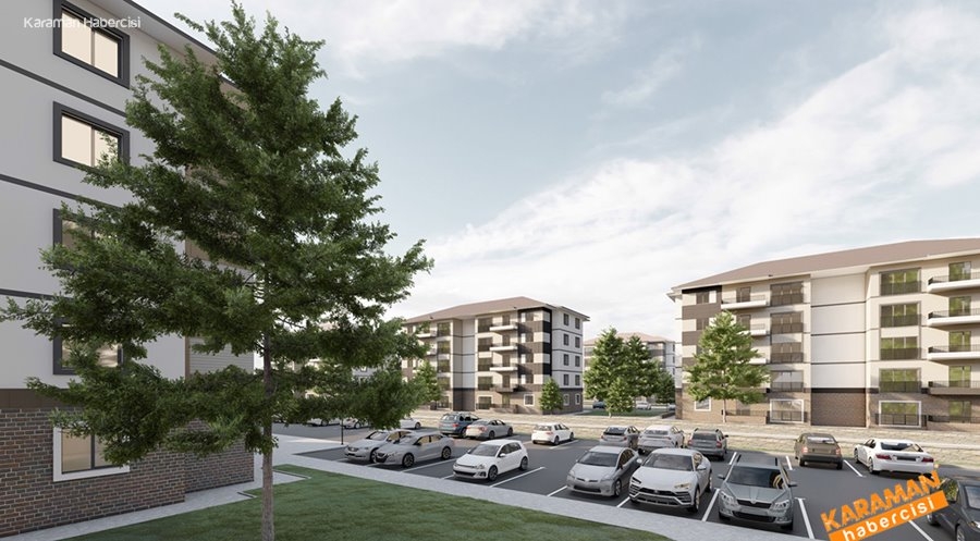 Karaman TOKİ 6 ve TOKİ 7 Evleri Son Durum 18