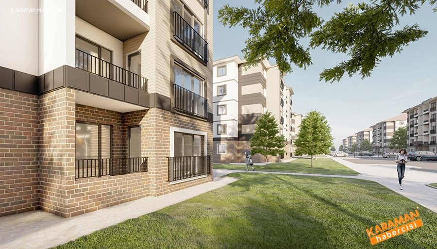 Karaman TOKİ 6 ve TOKİ 7 Evleri Son Durum 19