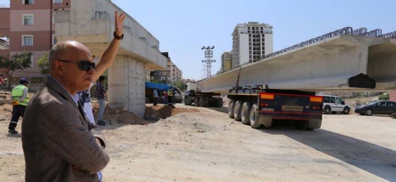 Başkan Çalışkan Köprü Çalışmalarını Yerinde İnceledi 1