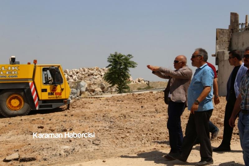 Başkan Çalışkan Köprü Çalışmalarını Yerinde İnceledi 4