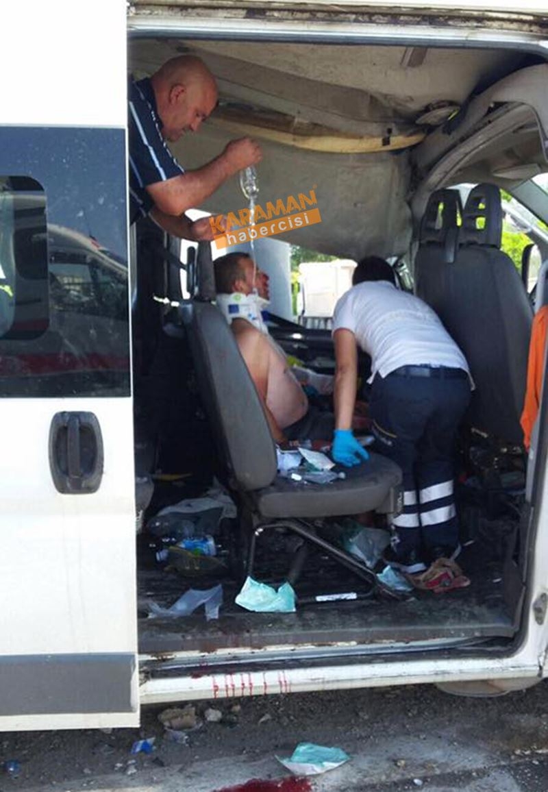 Konya Karaman Yolu Trafik Kazası 7