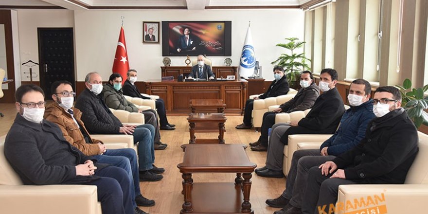 Rektör Namık Ak'a Ziyaretler Devam Ediyor